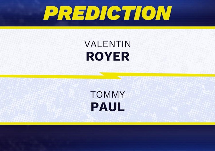 Valentin Royer vs Tommy Paul Tennis Prediction.
