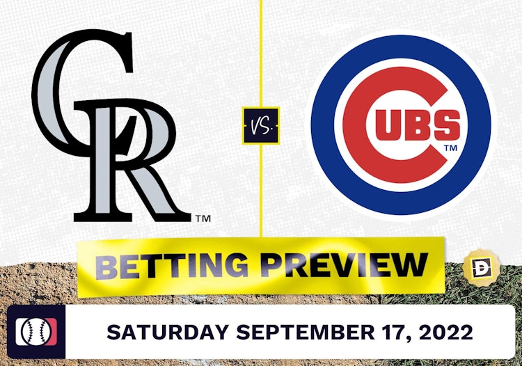 Rockies vs. Cubs Prediction and Odds - Sep 17, 2022