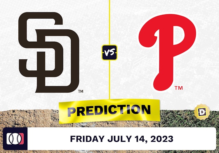 Padres vs. Phillies Prediction for MLB Friday [7/14/2023]
