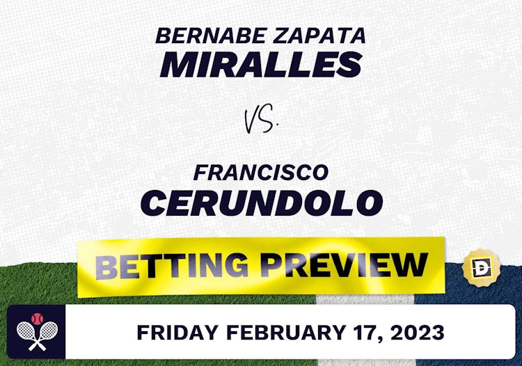 Bernabe Zapata Miralles vs. Francisco Cerundolo Predictions - Feb 17, 2023