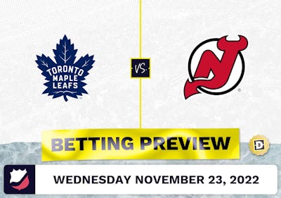 Maple Leafs vs. Devils Prediction and Odds - Nov 23, 2022