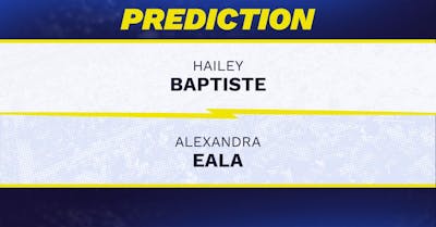 Hailey Baptiste vs. Alexandra Eala prediction, odds, picks for WTA Dubai 2026