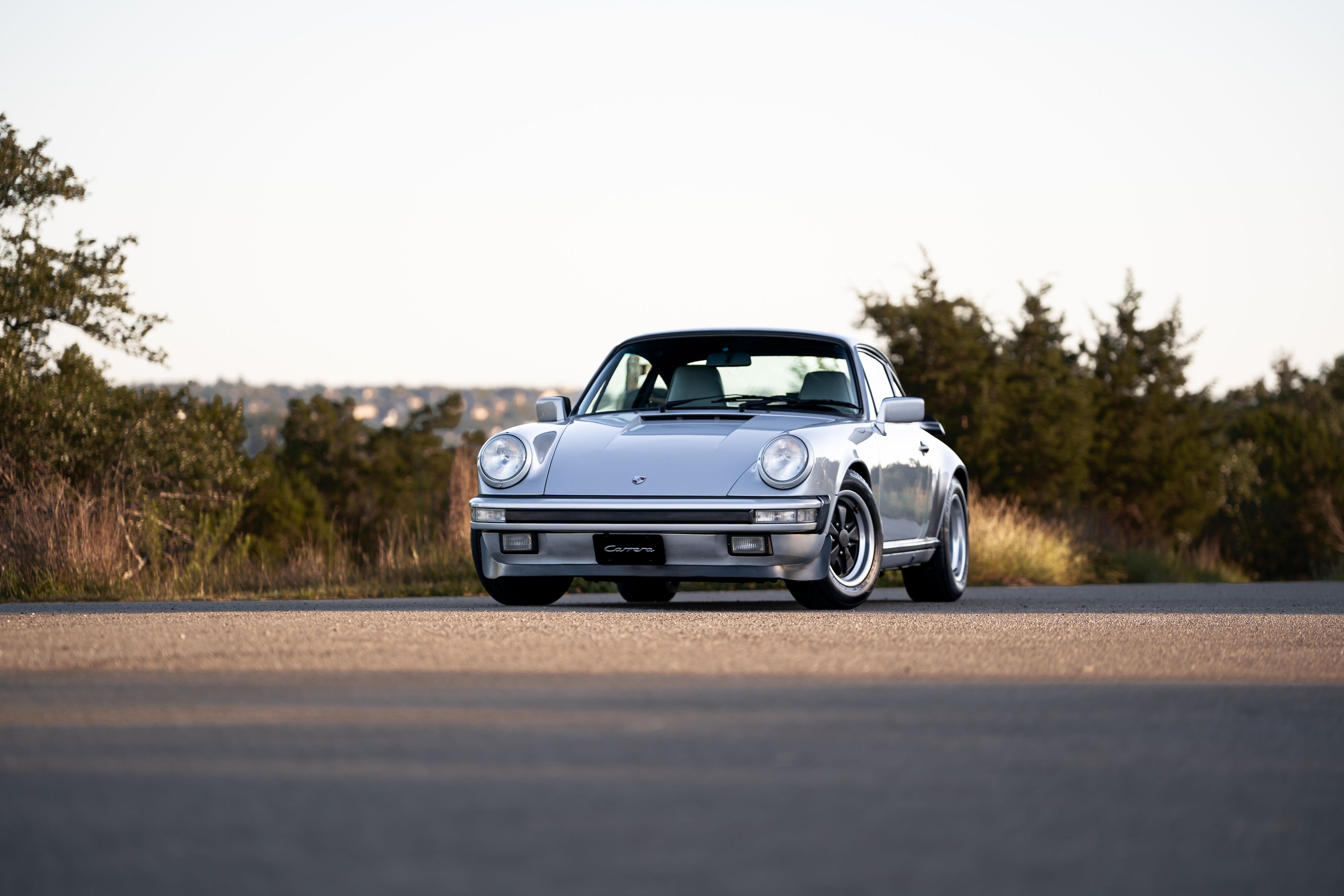 1987 Porsche 911 Carrera G50 Coupe in Silver Metallic in Dripping Springs, TX.