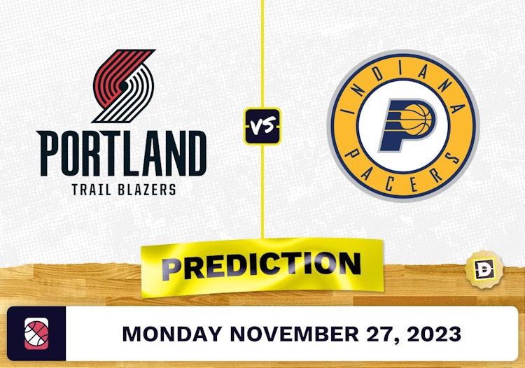 Trail Blazers vs. Pacers Prediction and Odds - November 27, 2023