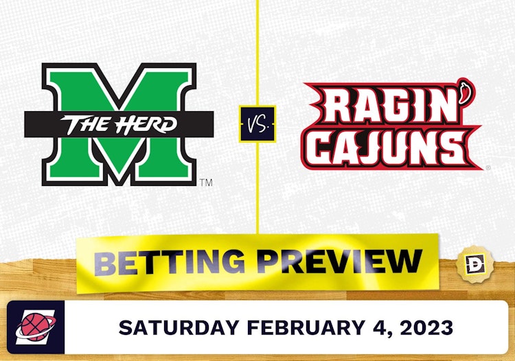 Marshall vs. Louisiana-Lafayette CBB Prediction and Odds - Feb 4, 2023