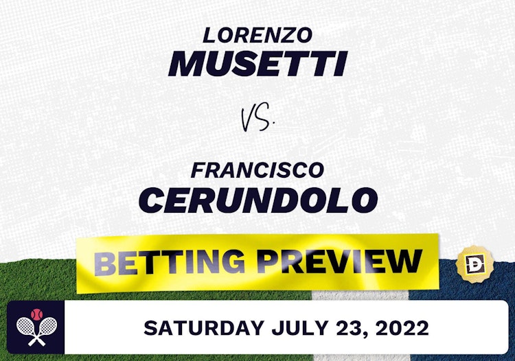 Lorenzo Musetti vs. Francisco Cerundolo Predictions - Jul 23, 2022