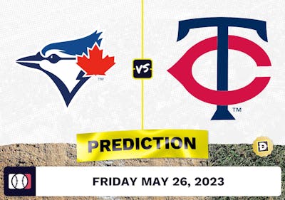 Blue Jays vs. Twins Prediction for MLB Friday [5/26/2023]