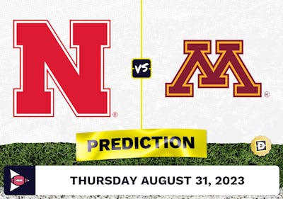 Nebraska vs. Minnesota CFB Prediction and Odds - August 31, 2023
