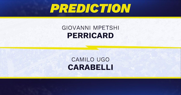 Giovanni Mpetshi Perricard vs Camilo Ugo Carabelli Tennis Prediction.