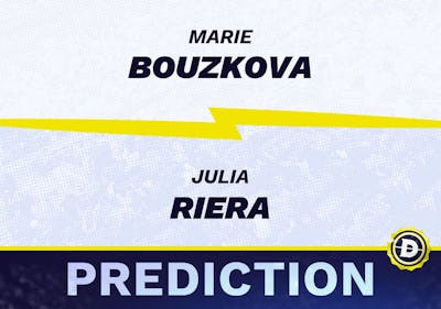 Marie Bouzkova vs. Julia Riera Prediction, Odds, Picks for Wimbledon 2024