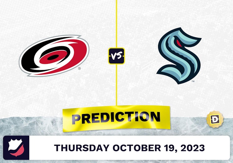 Hurricanes vs. Kraken Prediction and Odds - October 19, 2023