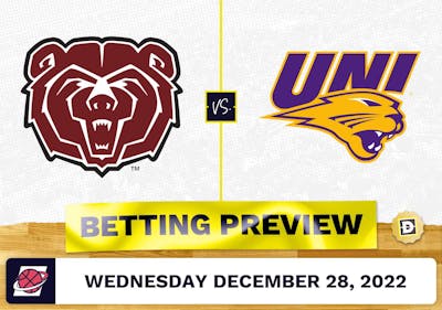 Missouri State vs. Northern Iowa CBB Prediction and Odds - Dec 28, 2022