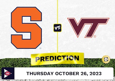 Syracuse vs. Virginia Tech CFB Prediction and Odds - October 26, 2023