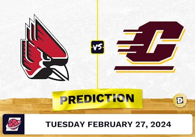 Ball State vs. Central Michigan Prediction, Odds, College Basketball Picks [2/27/2024]