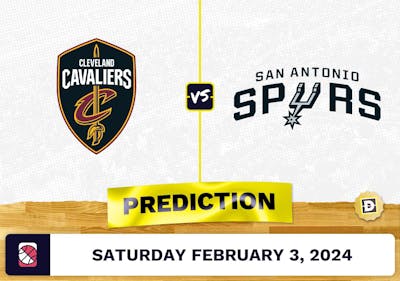 Cleveland Cavaliers vs. San Antonio Spurs Prediction, Odds, NBA Picks [2/3/2024]