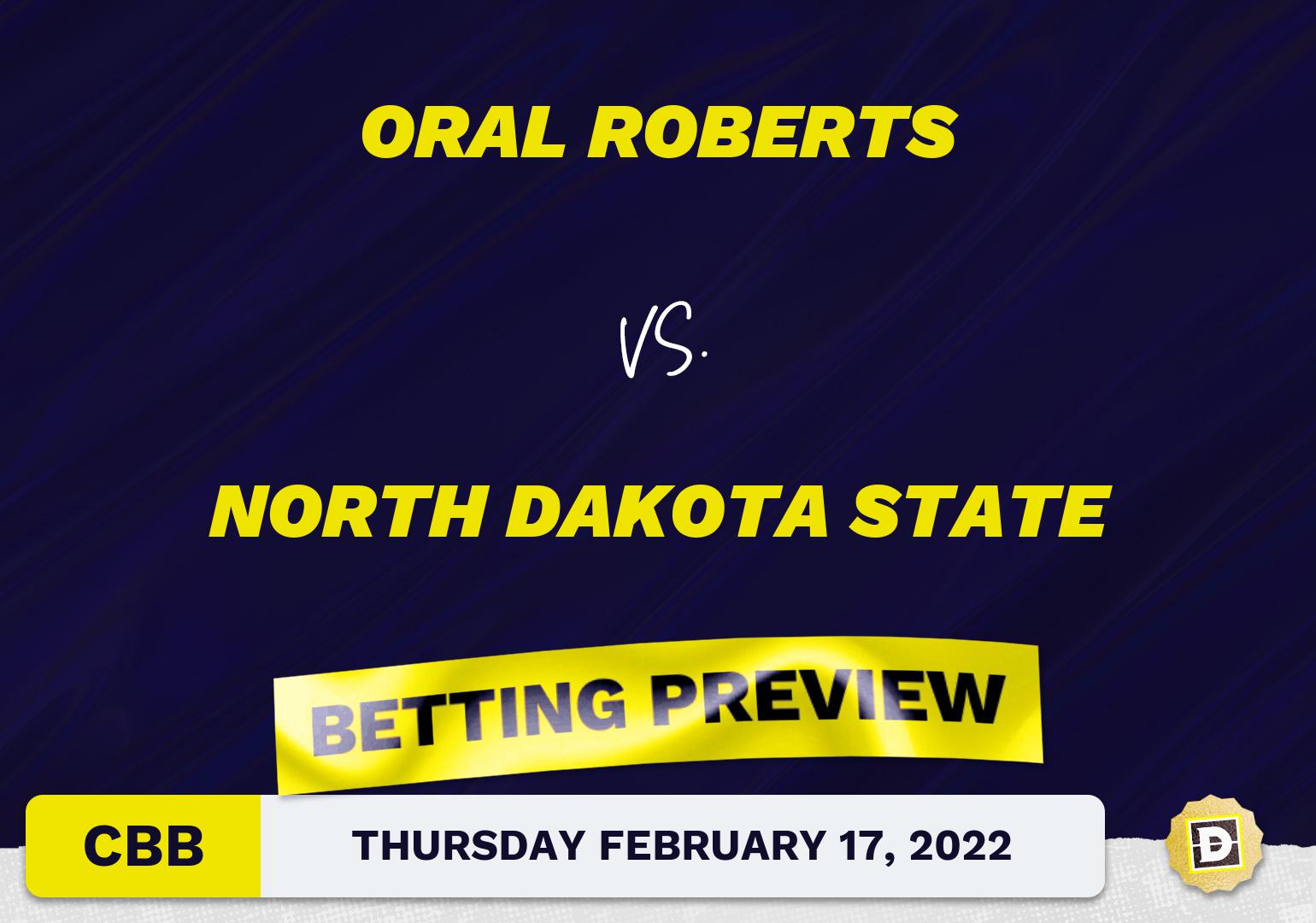Oral Roberts vs. North Dakota State CBB Predictions and Odds - Feb 17, 2022