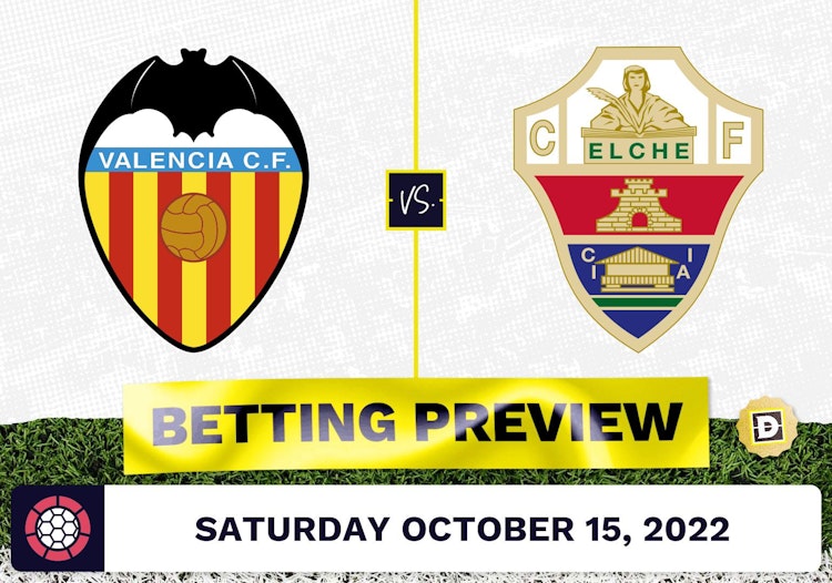 Valencia vs. Elche Prediction and Odds - Oct 15, 2022