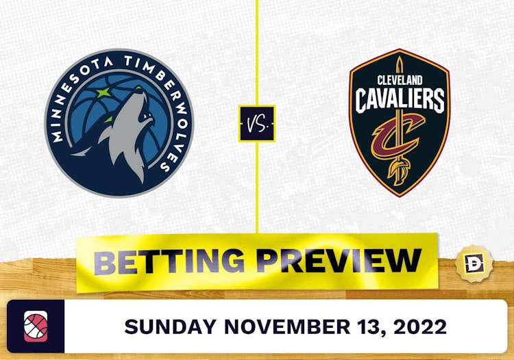 Timberwolves vs. Cavaliers Prediction and Odds - Nov 13, 2022