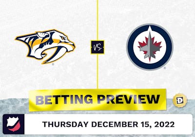Predators vs. Jets Prediction and Odds - Dec 15, 2022