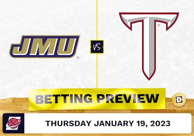James Madison vs. Troy CBB Prediction and Odds - Jan 19, 2023