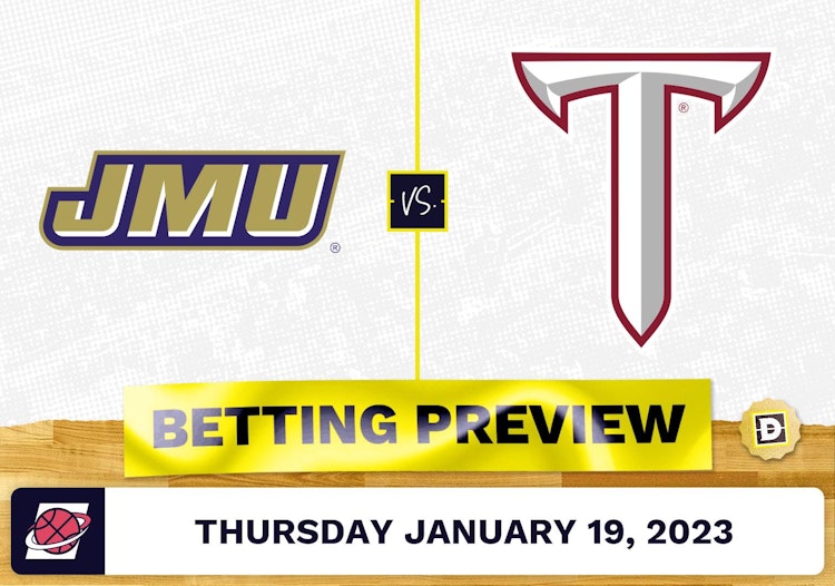 James Madison vs. Troy CBB Prediction and Odds - Jan 19, 2023