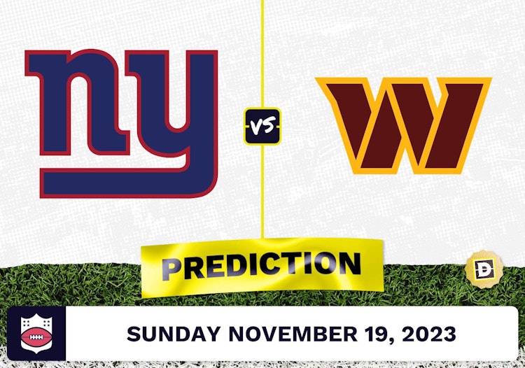 Giants vs. Commanders Prediction, Week 11 Odds, NFL Player Props [2023]