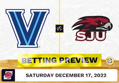 Villanova vs. Saint Joseph's (PA) CBB Prediction and Odds - Dec 17, 2022