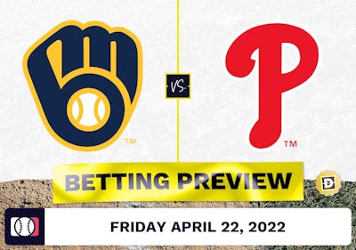 Brewers vs. Phillies Prediction and Odds - Apr 22, 2022