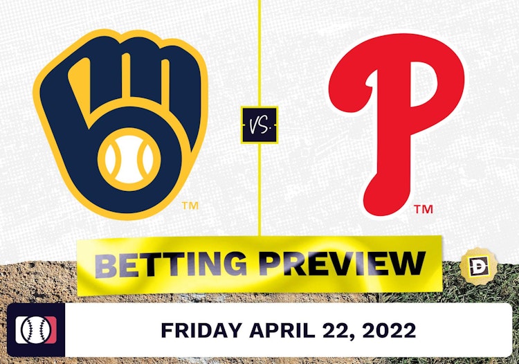 Brewers vs. Phillies Prediction and Odds - Apr 22, 2022