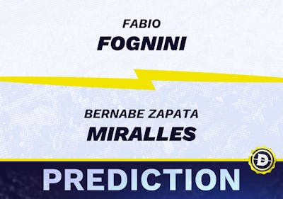 Fabio Fognini vs. Bernabe Zapata Miralles Prediction, Odds, Picks for ATP Indian Wells 2024
