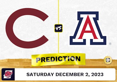 Colgate vs. Arizona Basketball Prediction - December 2, 2023
