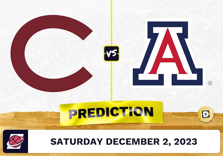 Colgate vs. Arizona Basketball Prediction - December 2, 2023