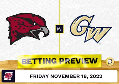Maryland-Eastern Shore vs. George Washington CBB Prediction and Odds - Nov 18, 2022