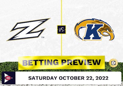 Akron vs. Kent State CFB Prediction and Odds - Oct 22, 2022