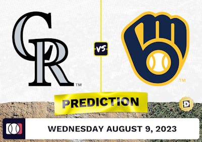 Rockies vs. Brewers Prediction for MLB Wednesday [8/9/2023]