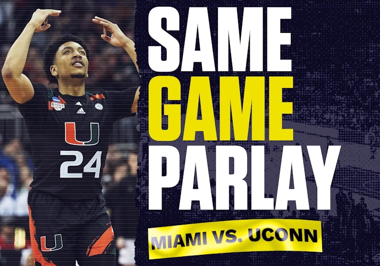 Final Four: Same Game Parlay for Miami vs. Connecticut on Saturday