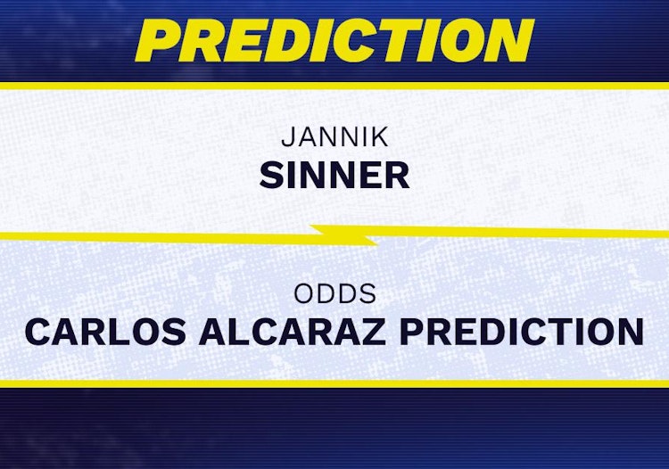 Jannik Sinner vs Carlos Alcaraz Tennis Prediction.