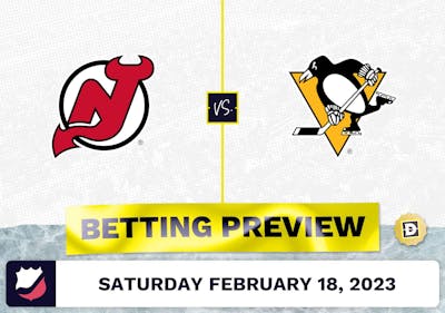Devils vs. Penguins Prediction and Odds - Feb 18, 2023