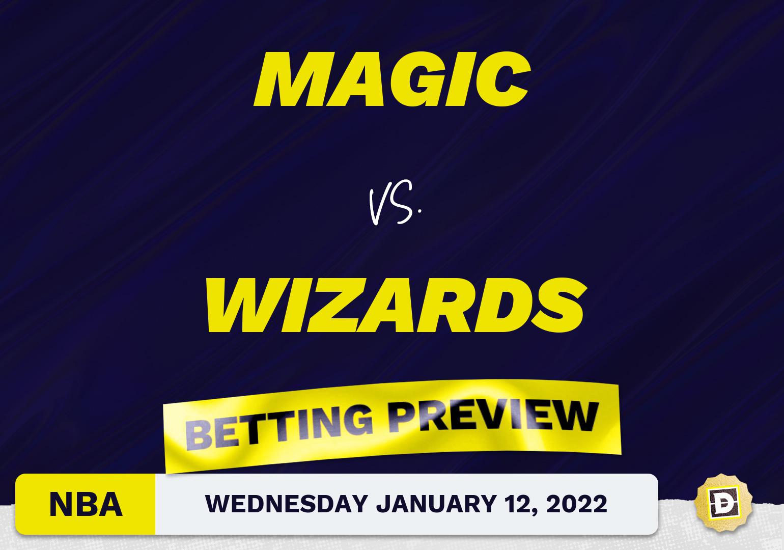 Magic vs. Wizards Predictions and Odds - Jan 12, 2022