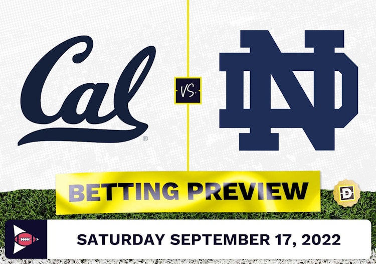 California vs. Notre Dame CFB Prediction and Odds - Sep 17, 2022