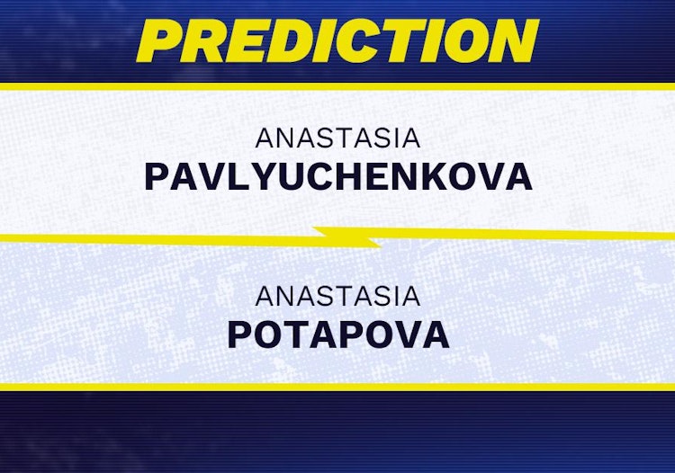 Anastasia Pavlyuchenkova vs Anastasia Potapova Tennis Prediction.