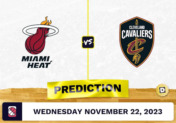 Heat vs. Cavaliers Prediction and Odds - November 22, 2023