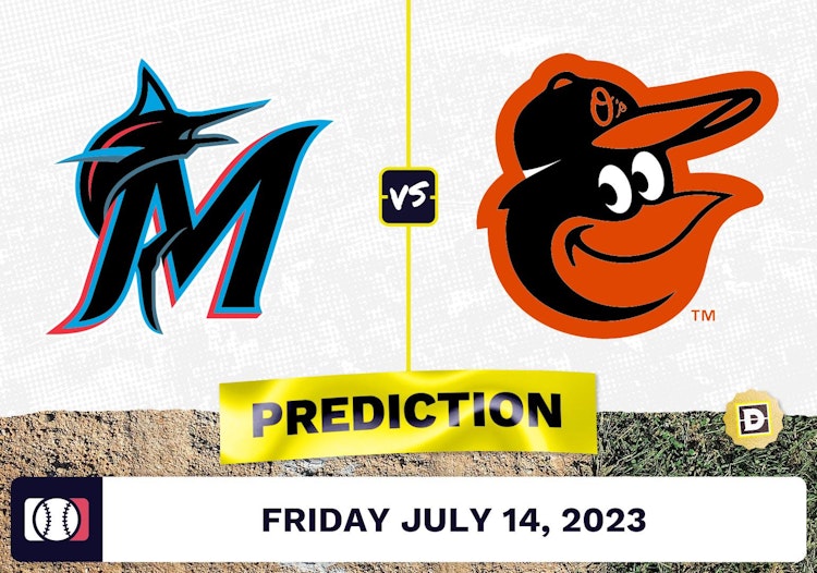 Marlins vs. Orioles Prediction for MLB Friday [7/14/2023]