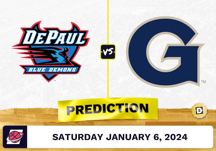 DePaul vs. Georgetown Prediction, Odds, College Basketball Picks  [1/6/2024]