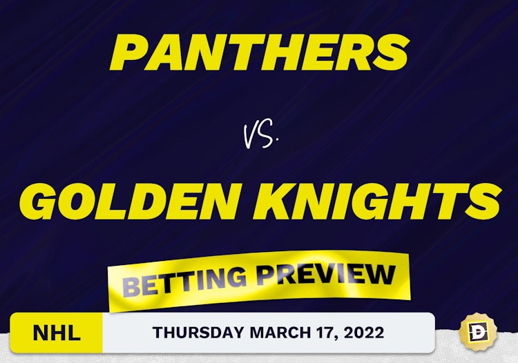 Panthers vs. Golden Knights Predictions and Odds - Mar 17, 2022