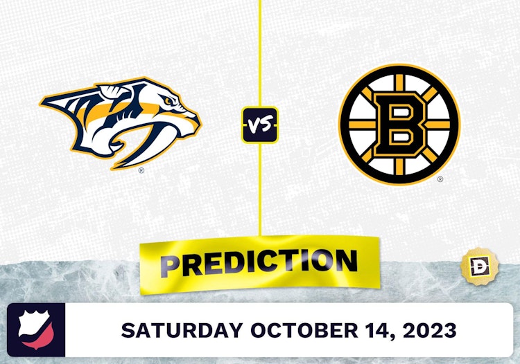 Predators vs. Bruins Prediction and Odds - October 14, 2023