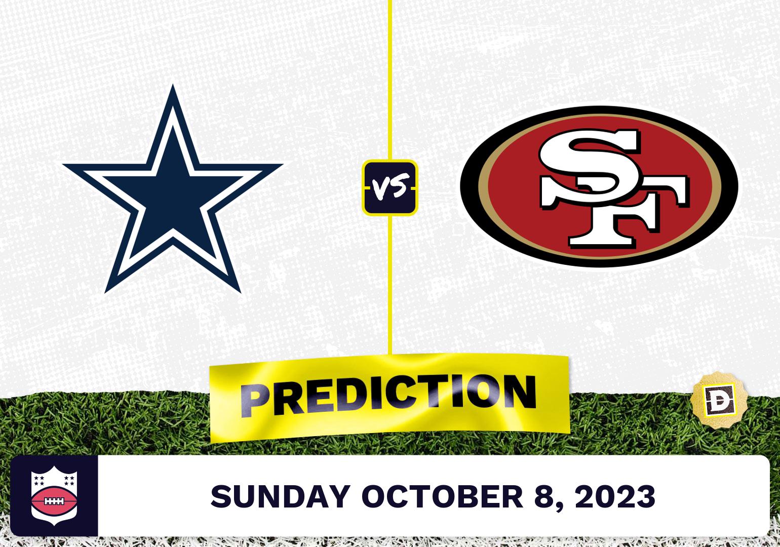 Cowboys Vs. 49ers Week 5 Prediction And Odds - October 8, 2023