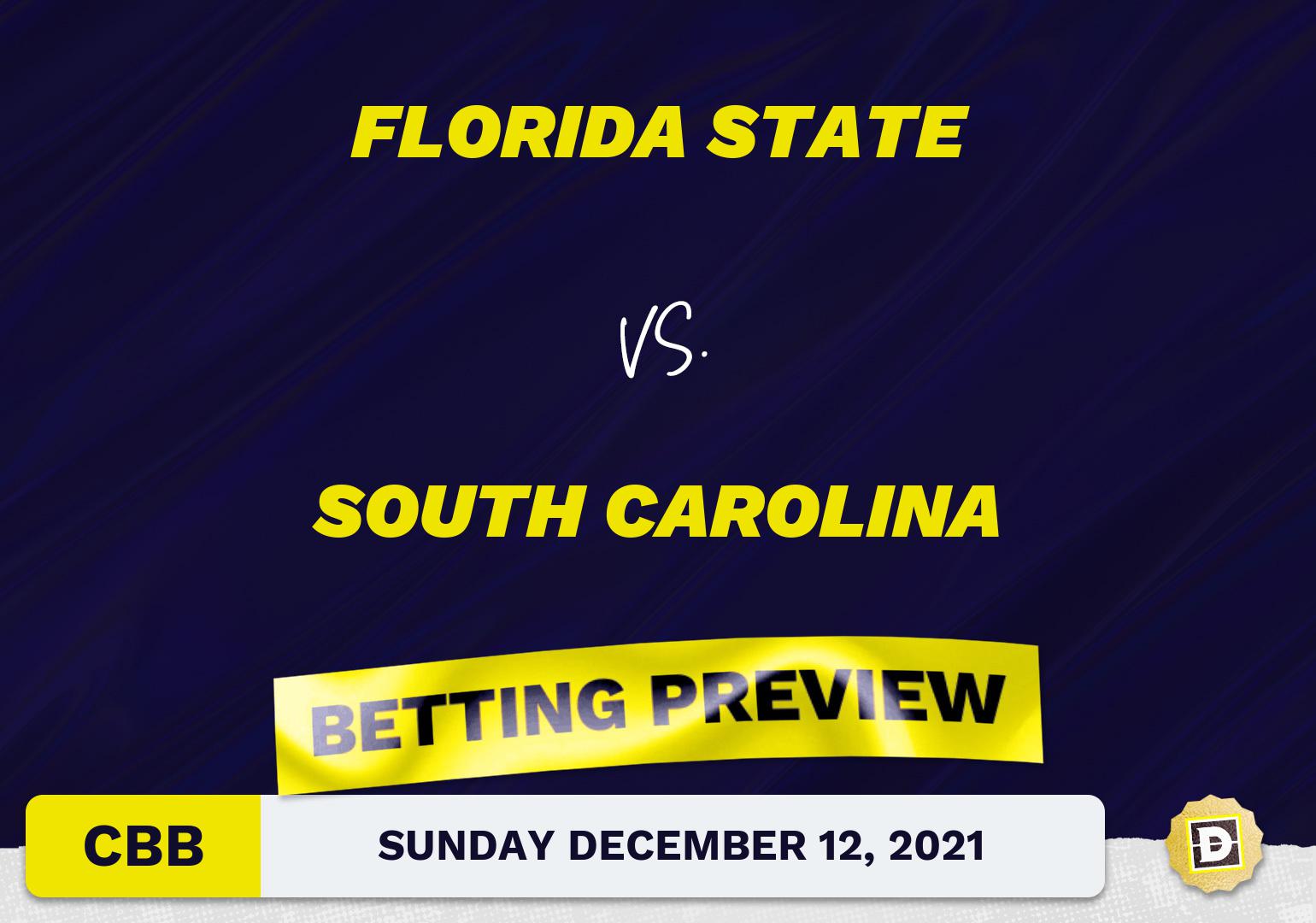 Florida State vs. South Carolina CBB Predictions and Odds - Dec 12, 2021