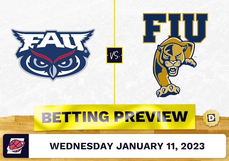 Florida Atlantic vs. Florida International CBB Prediction and Odds - Jan 11, 2023