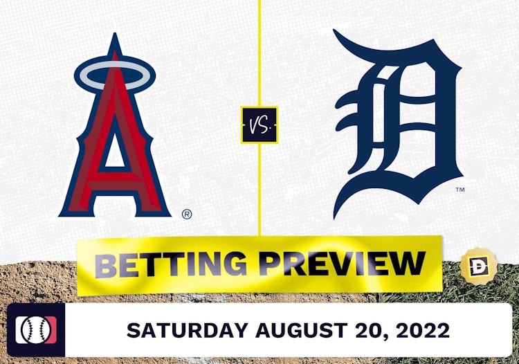 Angels vs. Tigers Prediction and Odds - Aug 20, 2022